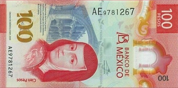 100 mexikanische Pesos
