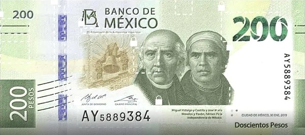 200-Peso-Geldschein