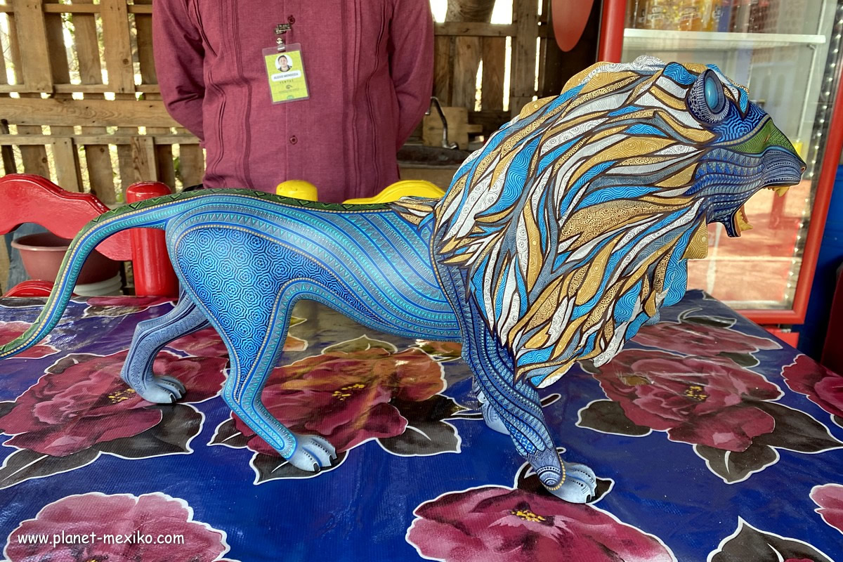 Alebrije farbenfrohes Kunsthandwerk aus Oaxaca