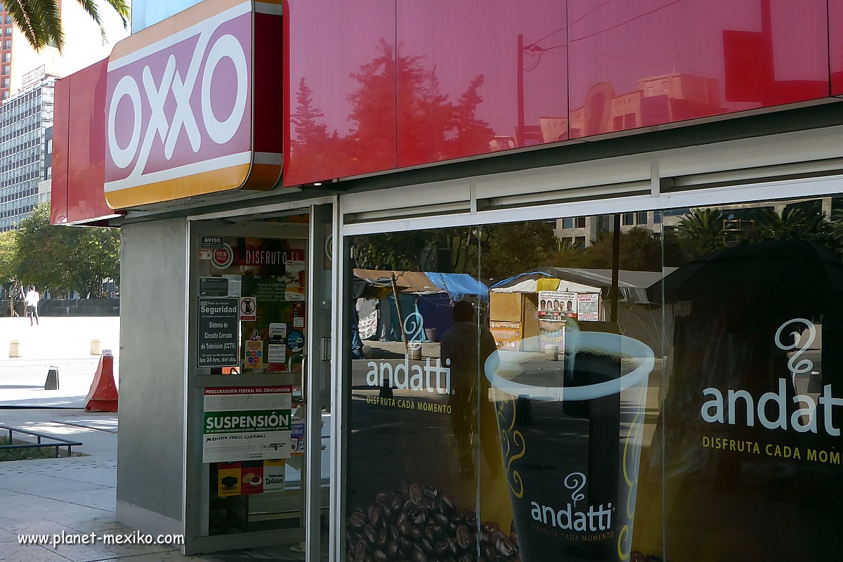 Andatti Cafe in einem OXXO-Shop