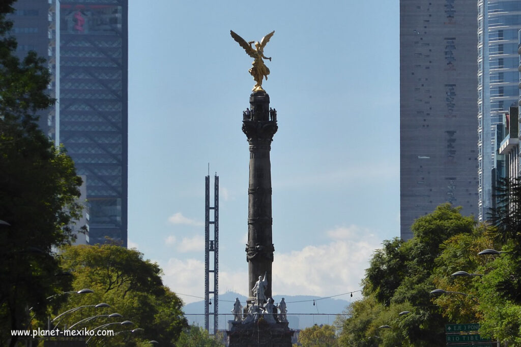 Angel de la Independencia Monument Mexiko City
