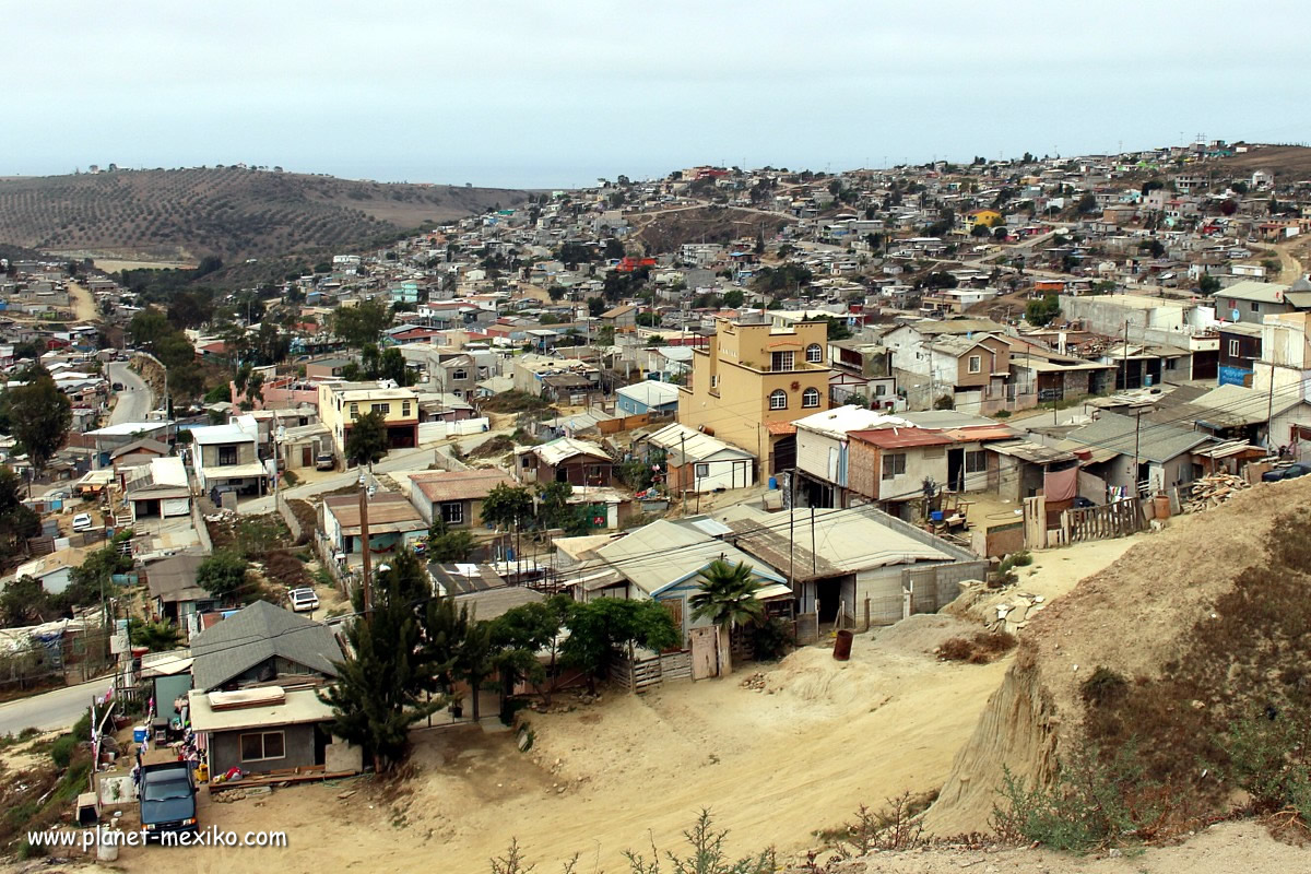 Mexikanische Armensiedlung