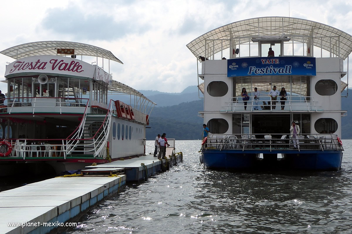 Ausflug mit dem Boot auf dem Avándaro See