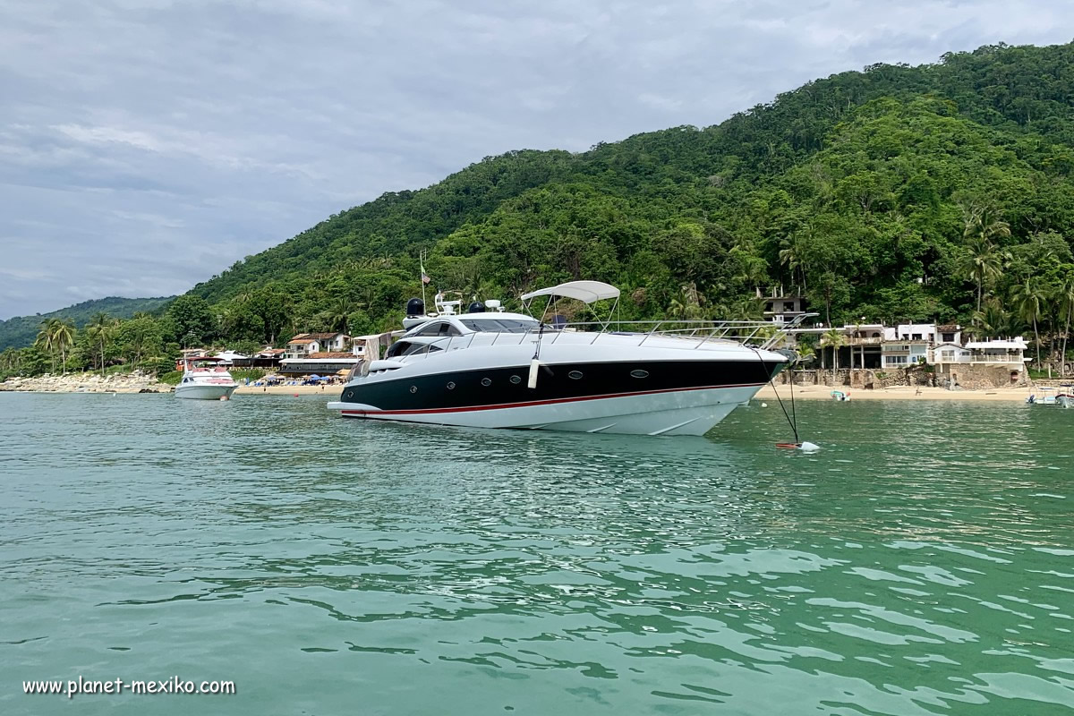 Ausflug und Tour mit dem Boot an der Riviera Nayarit