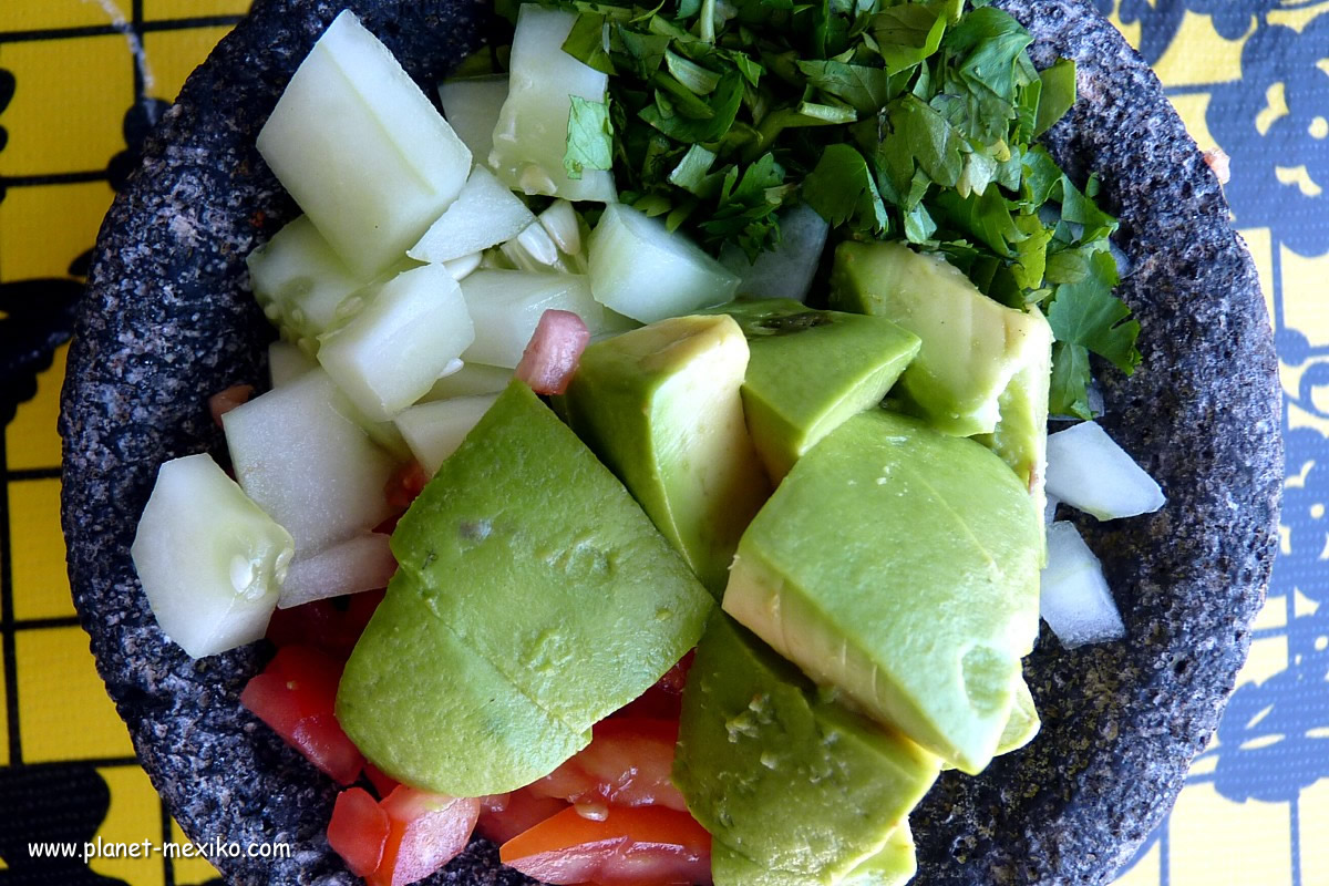 Zutaten für ein Avocado Rezept