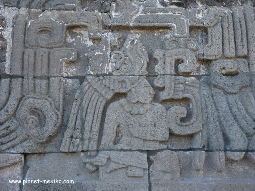 Azteken Gottheit Quetzalcoátl