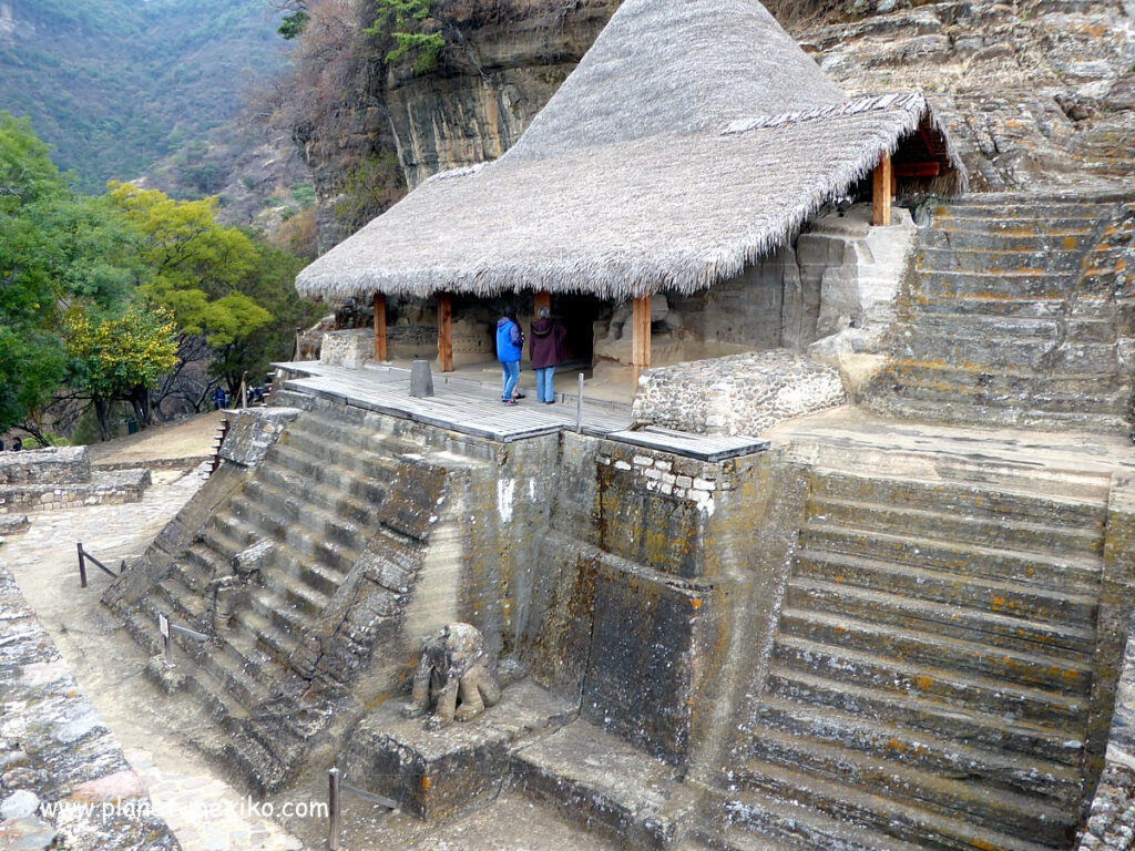 Azteken Tempel von Malinalco