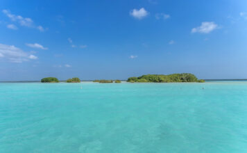 Lagune der Sieben Farben von Bacalar