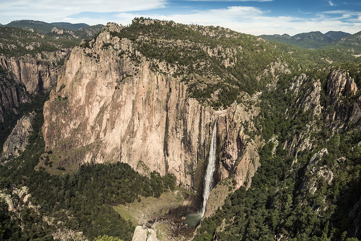Cascada Basaseachi höchster Wasserfall in Mexiko