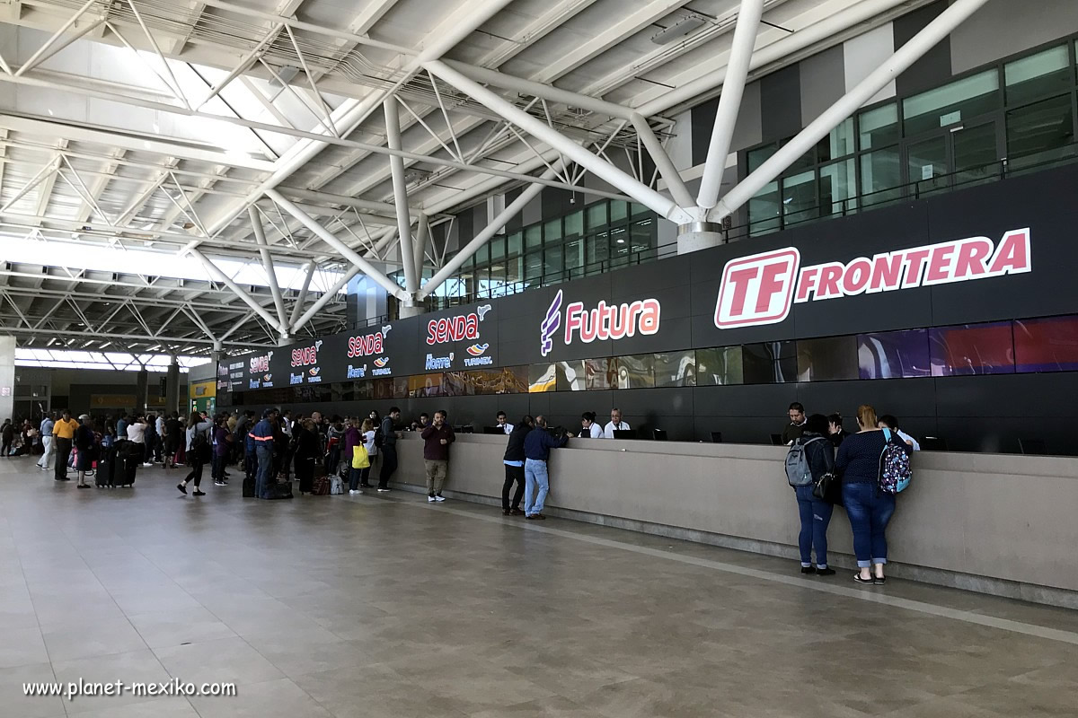 Bus-Bahnhof von Monterrey