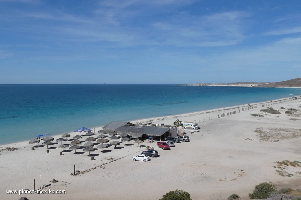 Küste und Strand auf der Baja California