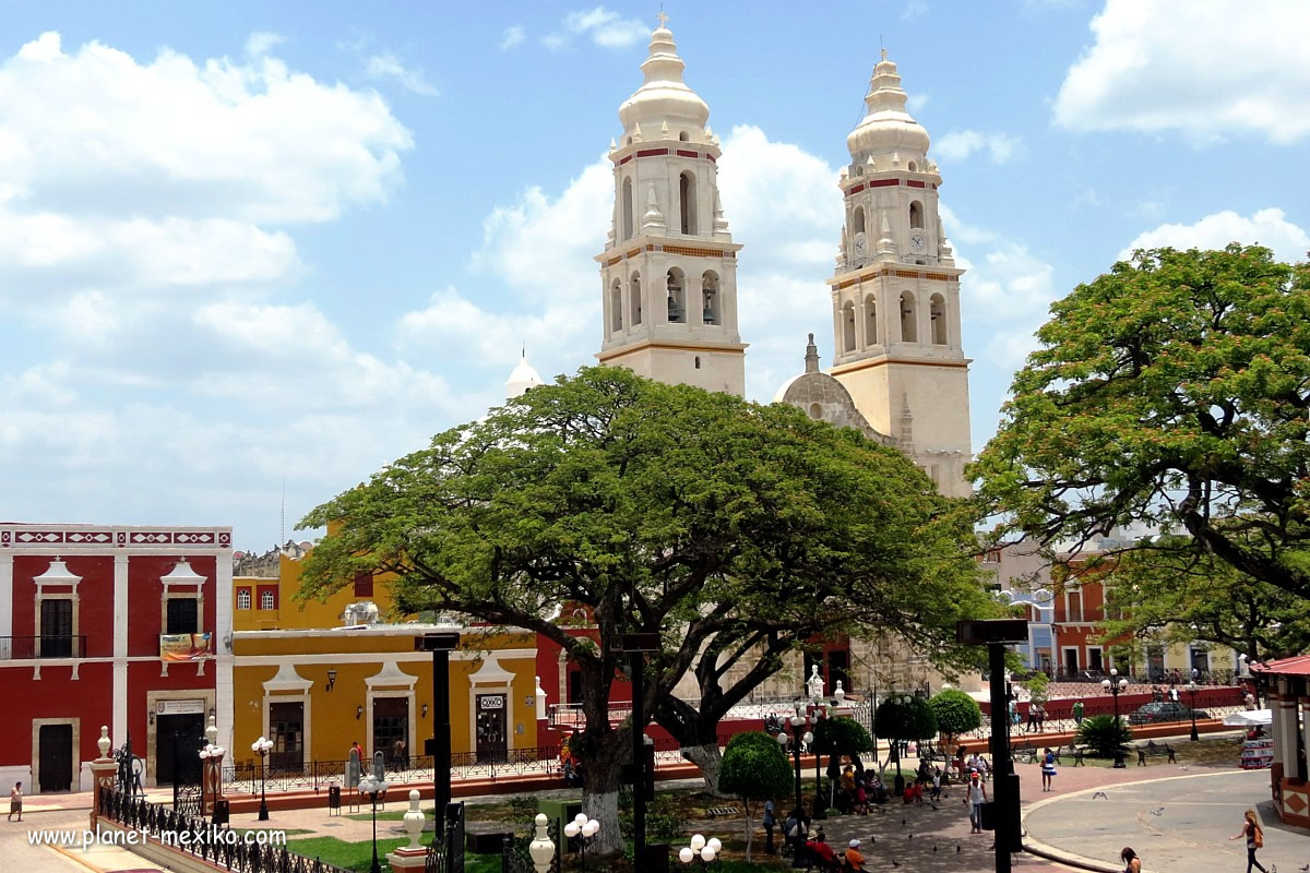 Kolonialstadt Campeche am Golf von Mexiko