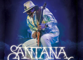 Carlos Santana Gitarren-Gott und Rock-Legende Carlos Santana mexikanischer Musiker