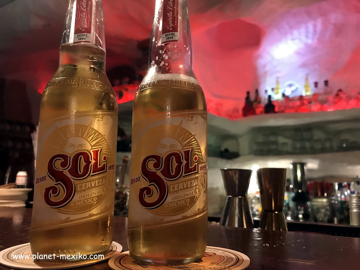 Cerveza Sol in Bar in Augsburg