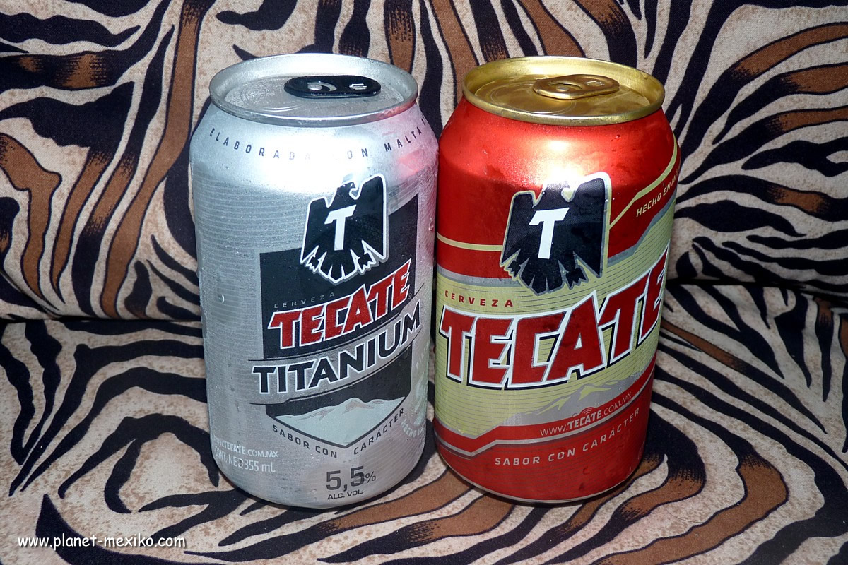 Cerveza Tecate Titanium