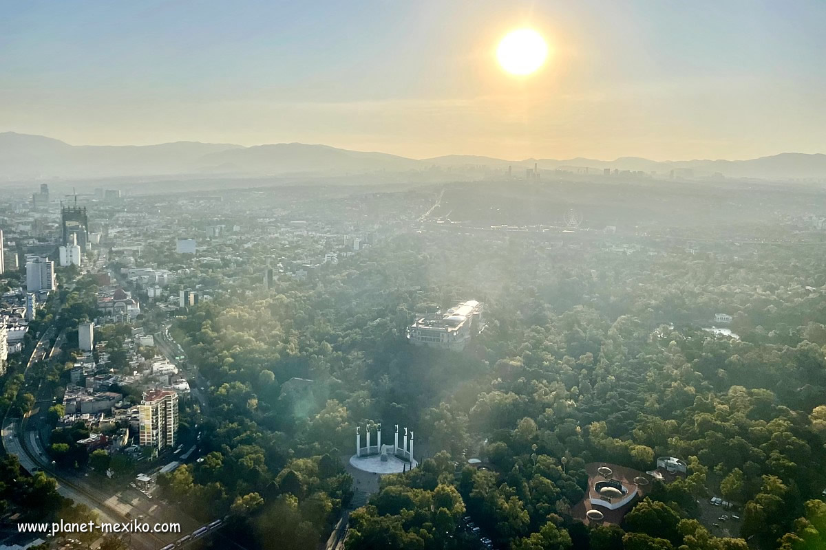 Chapultepec Stadtpark in Mexiko City