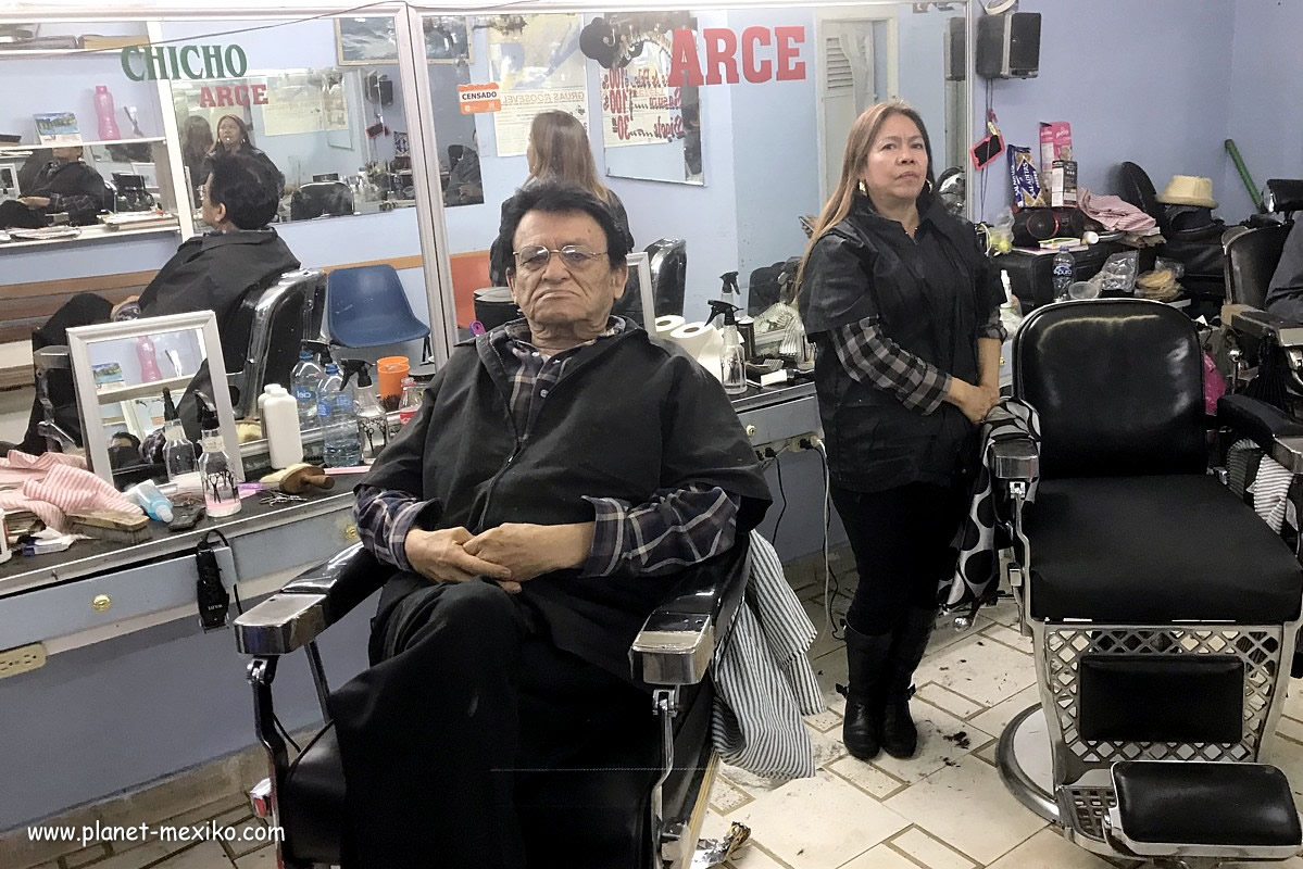 Coiffeur und Friseur-Salon in Mexiko