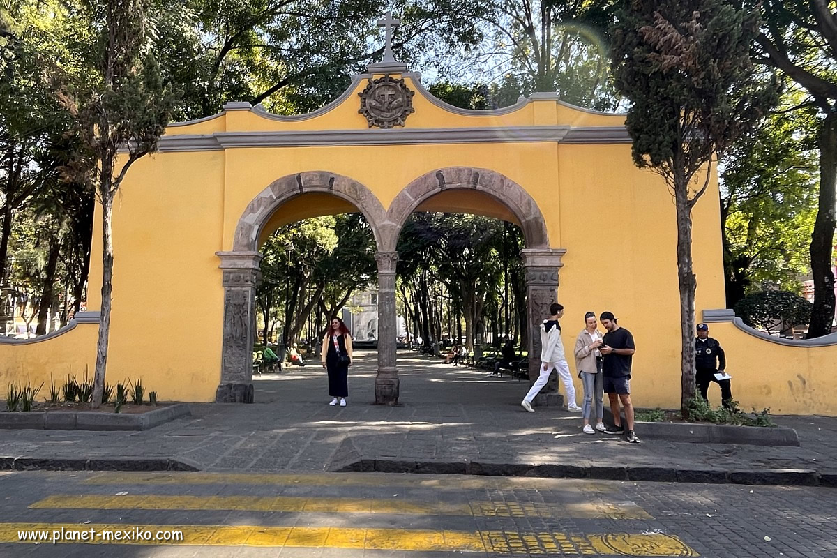 Jardin Centenario in Coyoacán