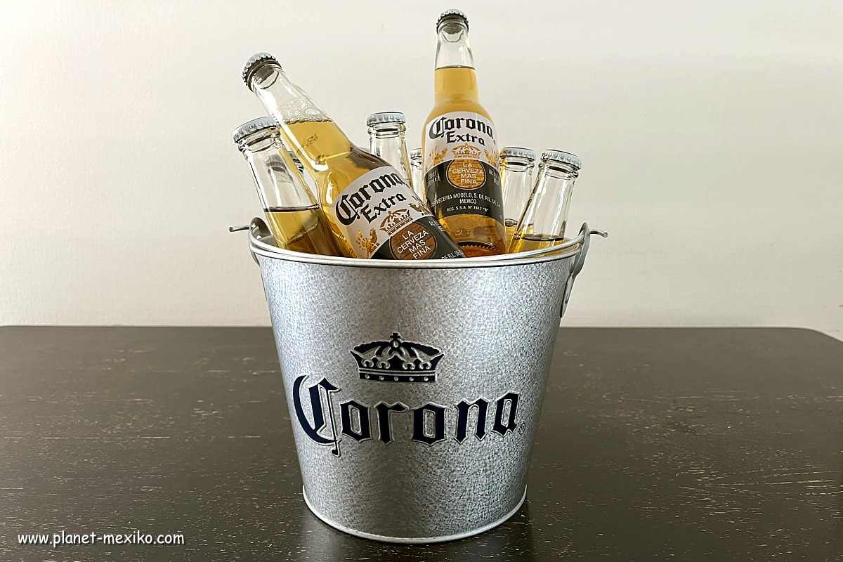 Cubeta Cerveza Corona mexikanisches Bier