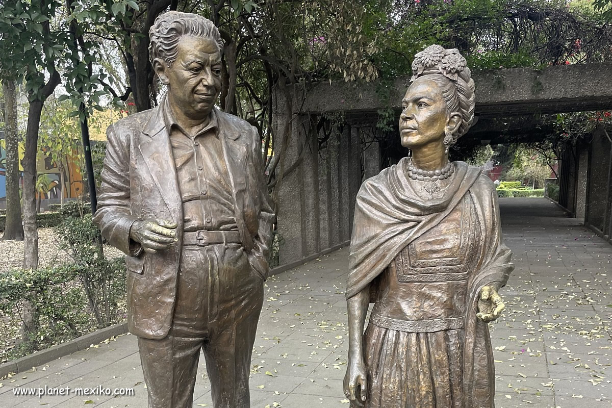 Diego Rivera und Frida Kahlo Künstler aus Mexiko