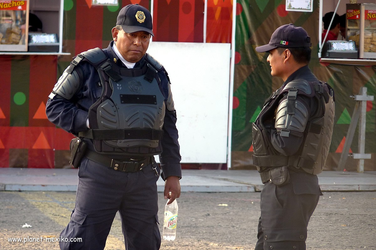 Mexikanische Polizisten