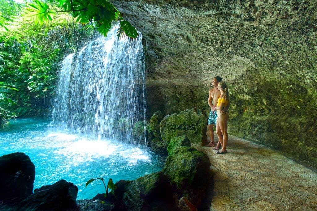 Wasserfall El Eden im Xenses Erlebnispark