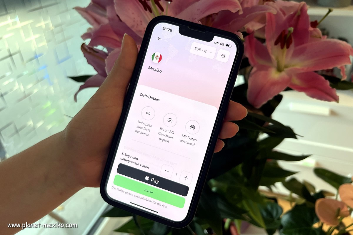 eSIM-Anbieter Holafly für Mexiko