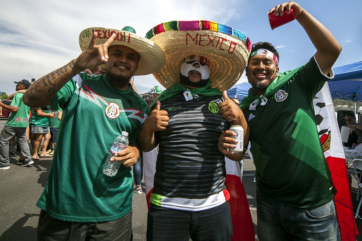 Mexikanische Fussballfans