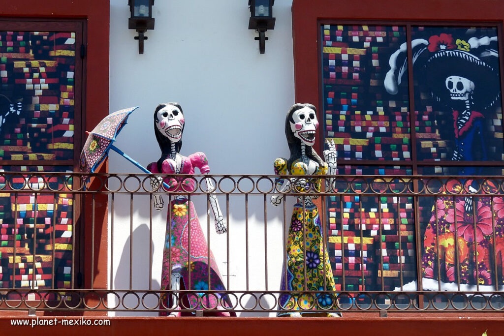 Feiertag am Tag der Toten - Dia de los Muertos in Mexiko