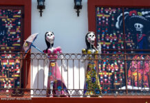 Feiertag am Tag der Toten - Dia de los Muertos in Mexiko