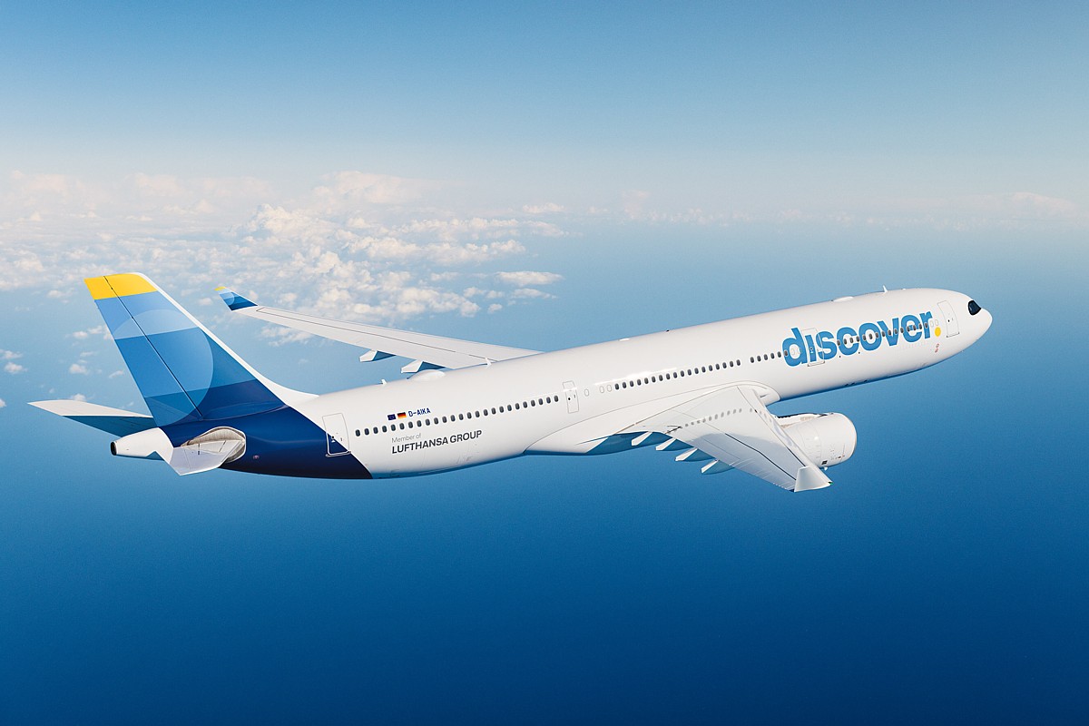 Fluggesellschaft Discover Airlines Flug von Frankfurt nach Tulum