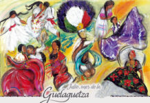 Folklore-Festival Guelaguetza in Oaxaca