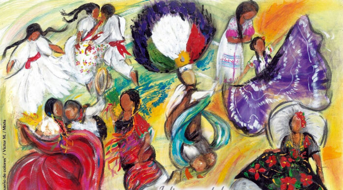 Folklore-Festival Guelaguetza in Oaxaca