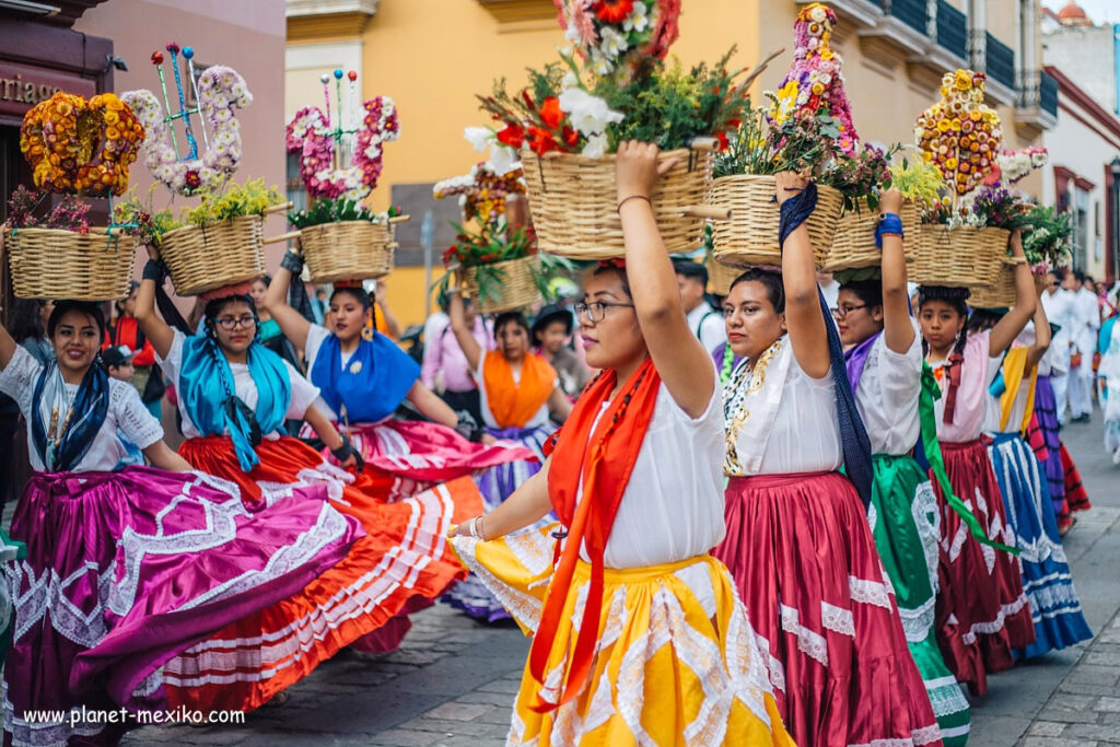 Folklore Festival Guelaguetza in Oaxaca