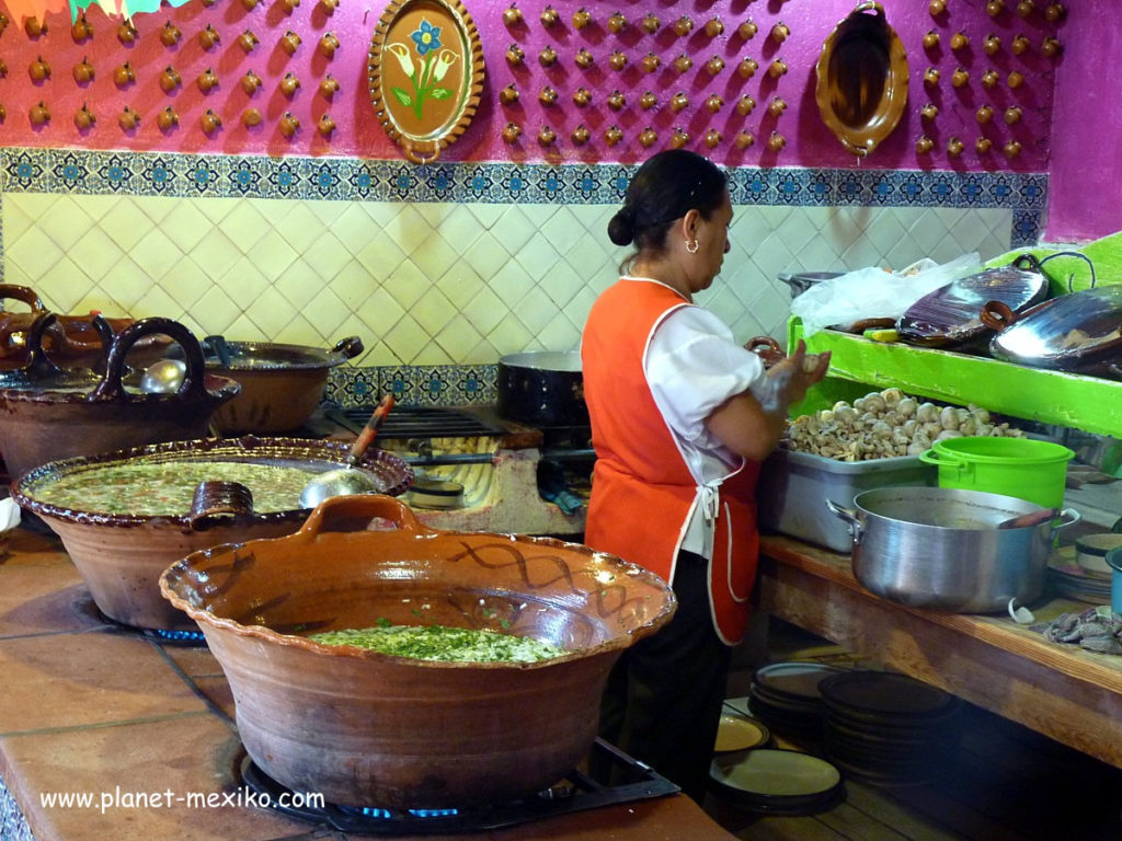 Familiäres Restaurant in Mexiko