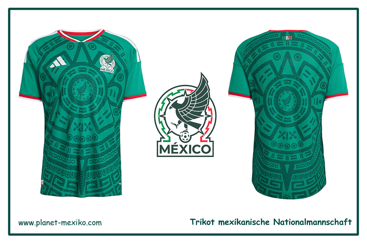 Fussball-Trikot der mexikanischen Nationalmannschaft für die WM 2026