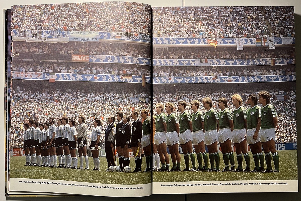 Fussball-WM Finalspiel Argentinien gegen Deutschland