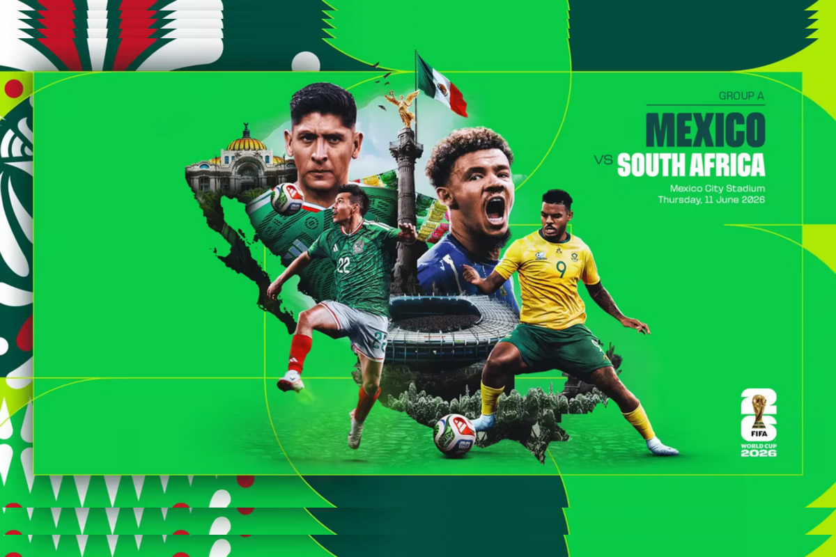 Fussball-WM 2026 Eröffnungsspiel Mexiko gegen Südafrika