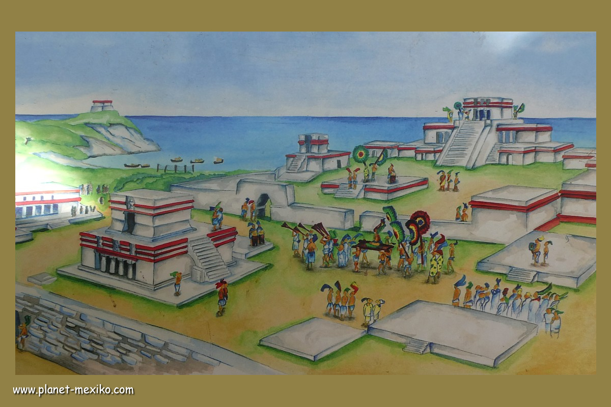 Geschichte Maya Stadt Tulum