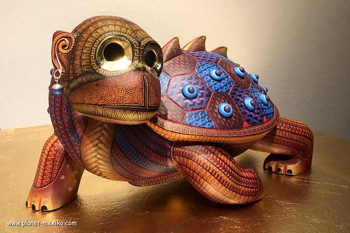 Schildkröte Alebrije als Glücksbringer