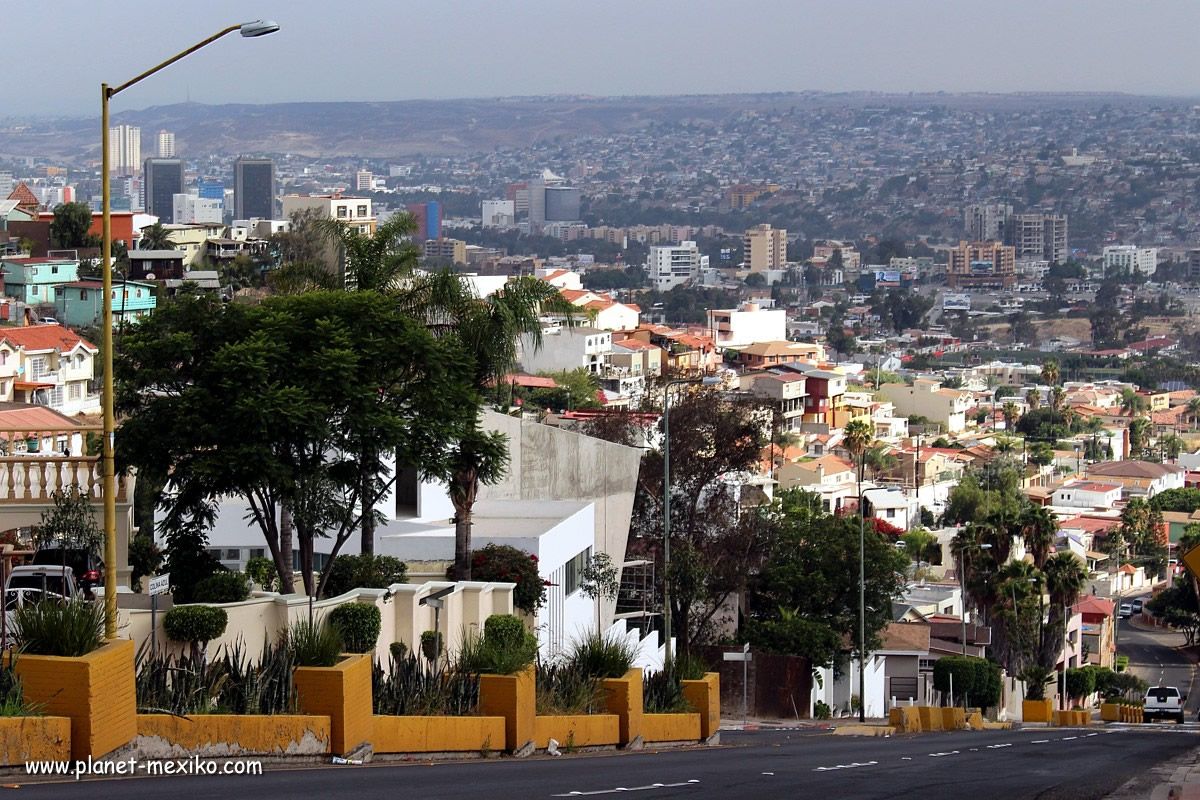 Tijuana die Metropole im nördlichen Mexiko