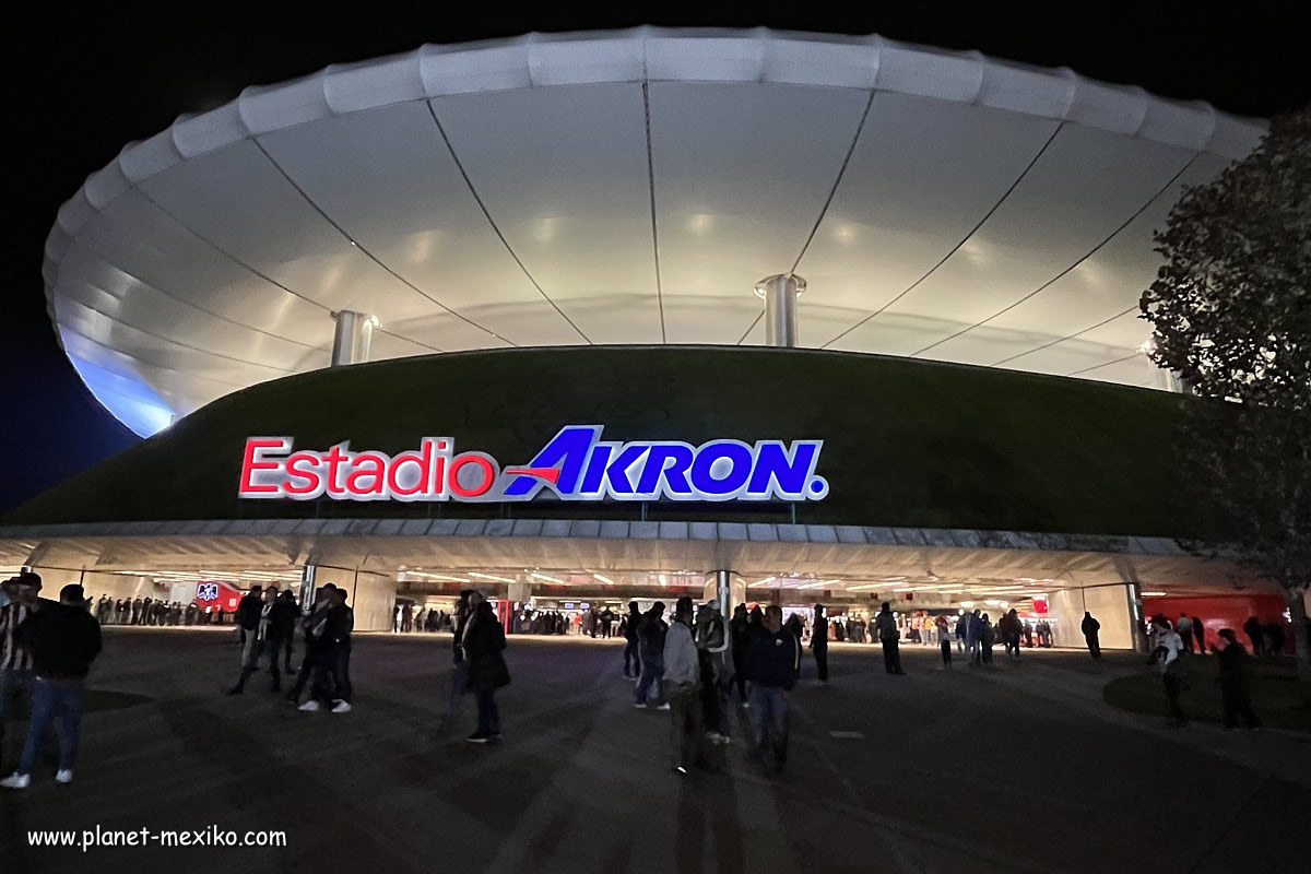 Guadalajara-Stadion Estadio Akron für die Fussball-WM 2026