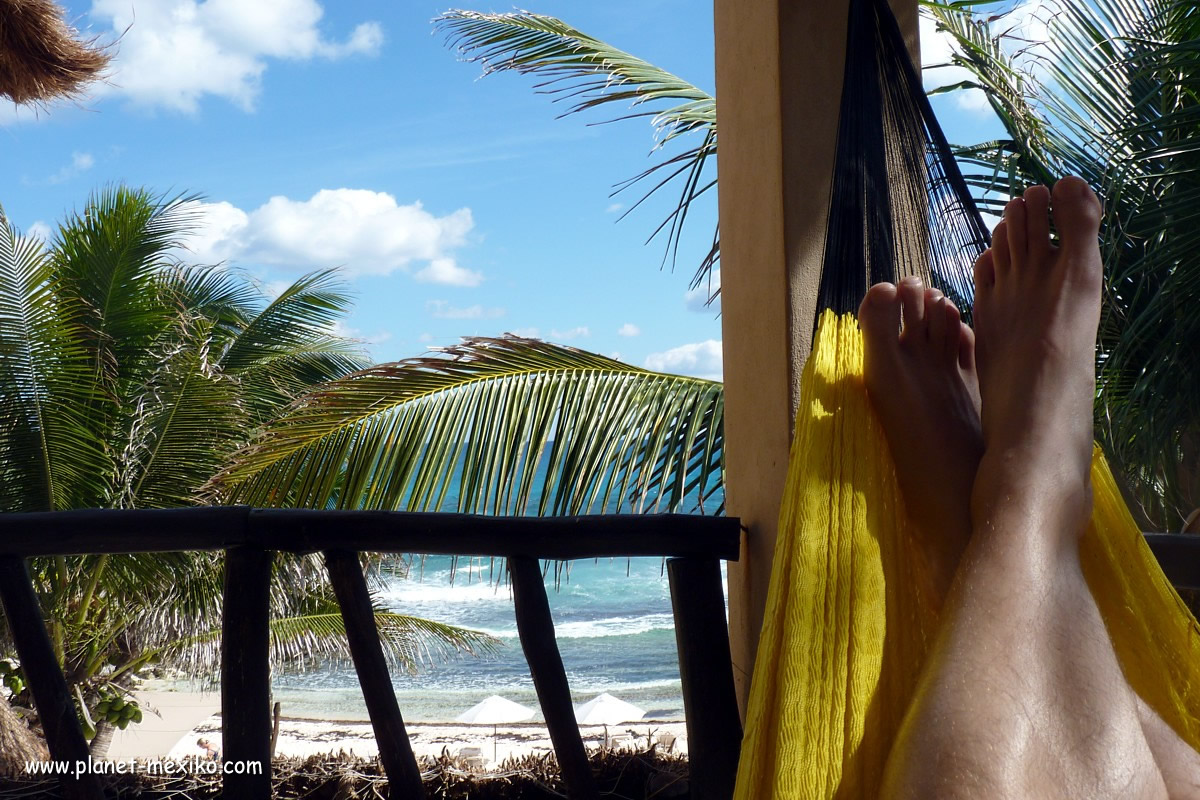 Hängematte Relax am Strand