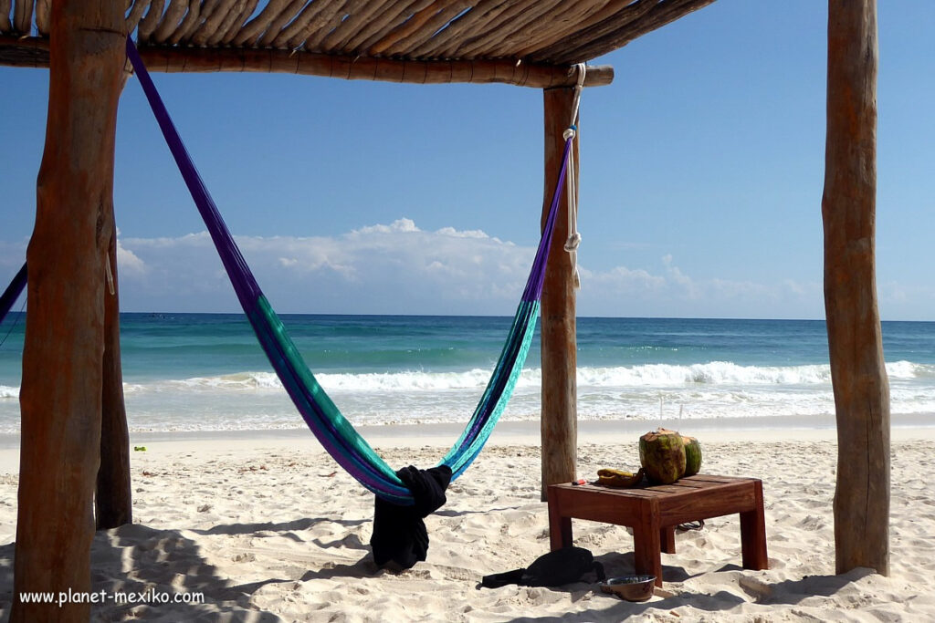 Hängematte am Strand