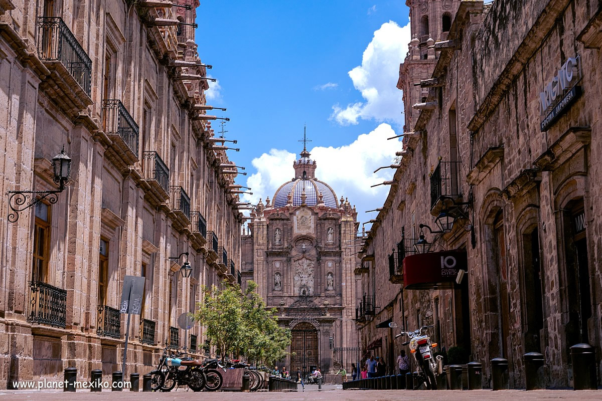 Morelia Hauptstadt Bundesstaat Michoacán