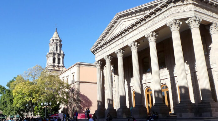 San Luis Potosi koloniale Hauptstadt Hauptstadt San Luis Potosi