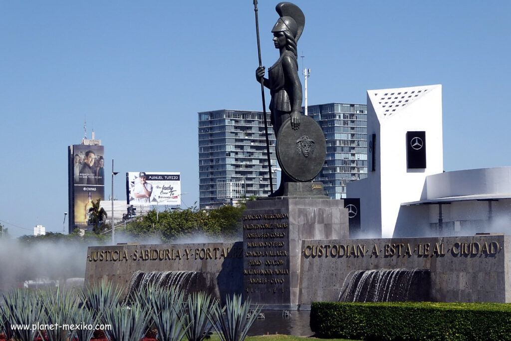 Avenida Vallarta und Stadtviertel Americana in Guadalajara
