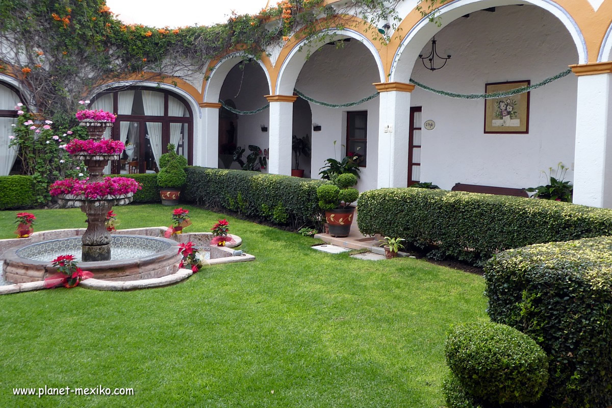 Hotel im Stil einer Hacienda in Tequisquiapan