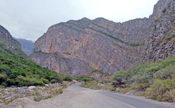 Huasteca Canyon bei Monterrey Huasteca Canyon bei Monterrey in Nuevo Léon