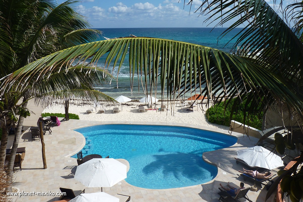 Hotel auf der Isla Mujeres